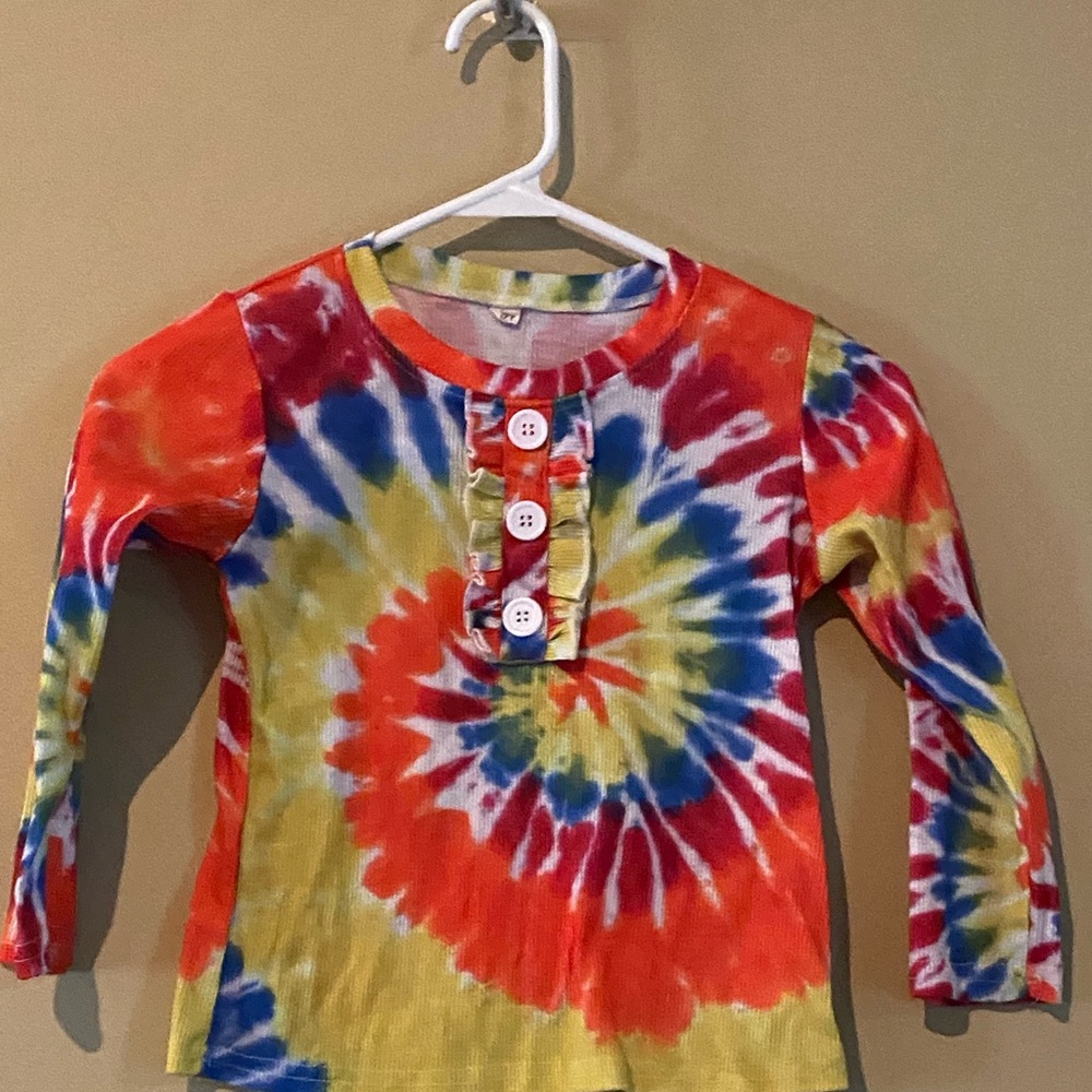 Colorful Tie-Dye Kids Shirt